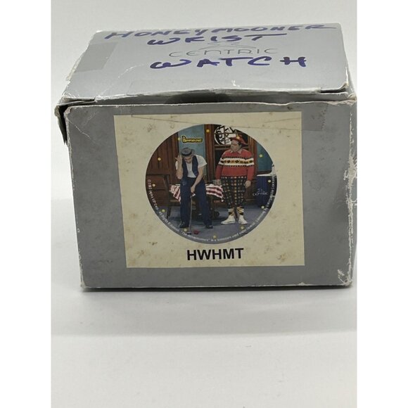 Vintage Centric Honeymooners Stainless Steel Wrist Watch Black Band Working READ - Picture 13 of 16